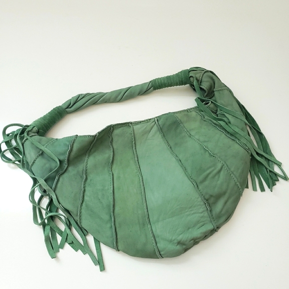 Lucky Brand Handbags - Lucky Brand Fringe Y2K Tassel Hobo Sholder Bag